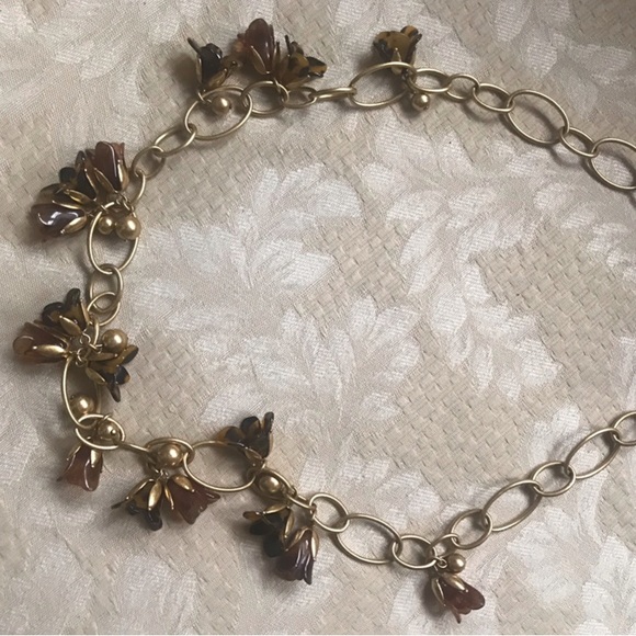 J. Crew Tortoise Shell Necklace - Picture 6 of 14